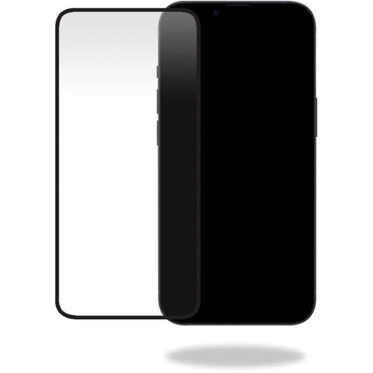 Mobilize Glass Screen Protector - Black Frame - Apple iPhone 15