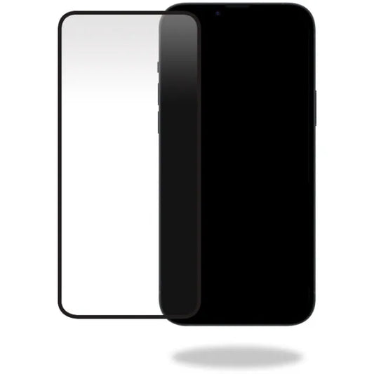 Mobilize Glass Screen Protector - Black Frame - Apple iPhone 15 Plus