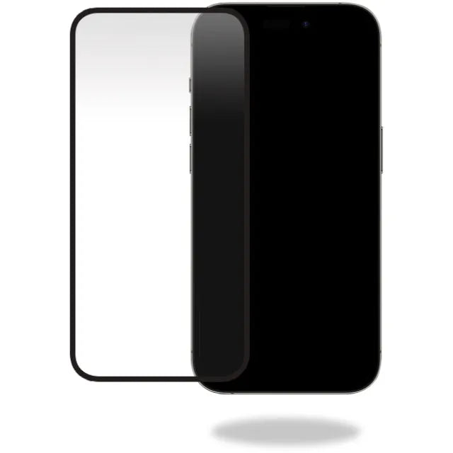 Mobilize Glass Displayschutzfolie - Schwarzer Rahmen - Apple iPhone 15 Pro