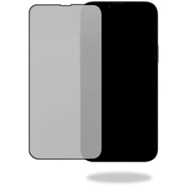 Mobilize Privacy Glass Screen Protector - Black Frame - for Apple iPhone 15 Pro Max