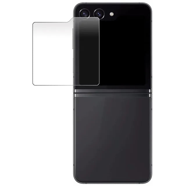 Mobilize Glass Displayschutzfolie Samsung Galaxy Z Flip5 (Außenbildschirm + Kamera)