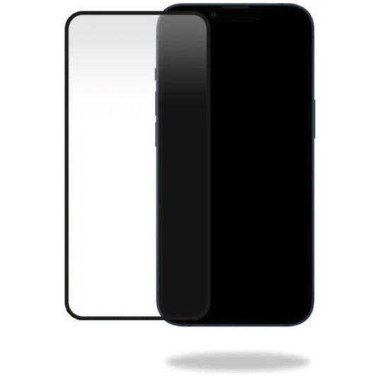 Mobilize Privacy Glass Displayschutzfolie – schwarzer Rahmen – für Apple iPhone 13/13 Pro/14