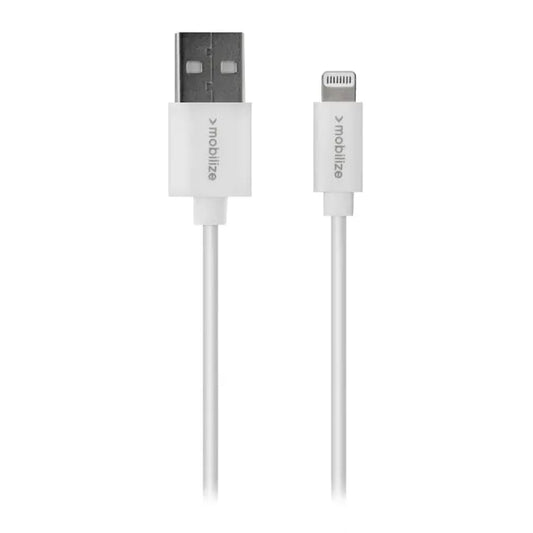 Mobilize Kabel USB auf Apple MFi Lightning 1m, 12W Weiß (BULK)