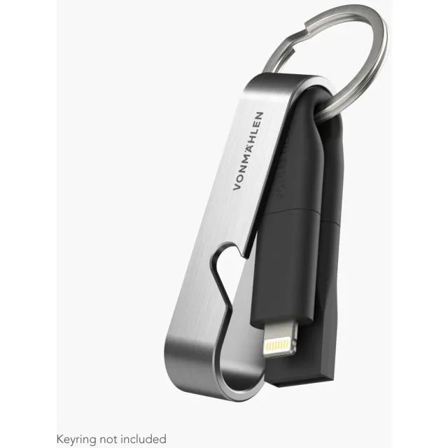 Vonmählen High Six 6in1 Fast Charging Cable Schwarz/Silber