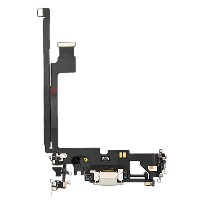 DC laadconnector flexkabel voor iPhone 12 Pro Max (wit) (2020)