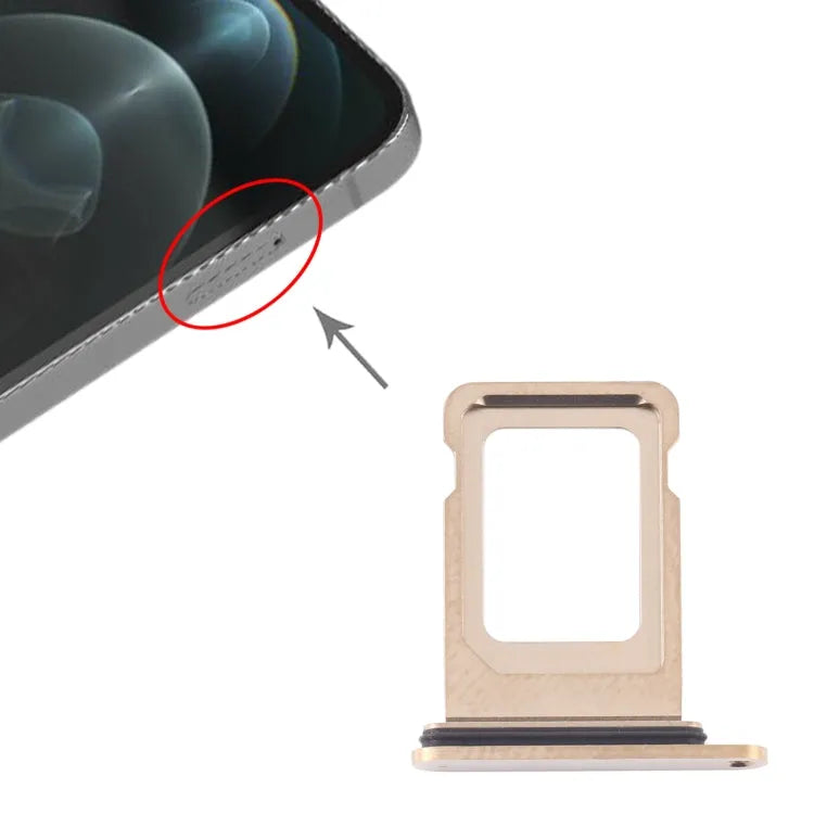 SIM-Kartenhalter für iPhone 12 Pro / Pro Max (Gold)