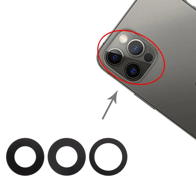 Achtercameralens (glas) voor iPhone 12 Pro (2020)