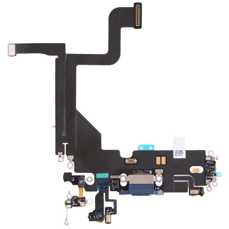 DC laadconnector flexkabel voor iPhone 13 Pro (blauw)