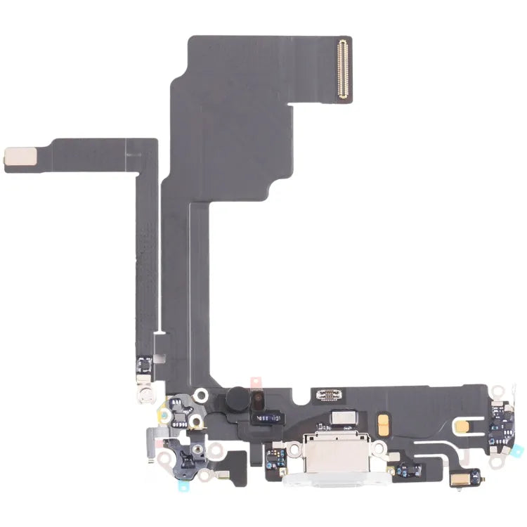 DC laadconnector flexkabel voor iPhone 15 Pro (wit)