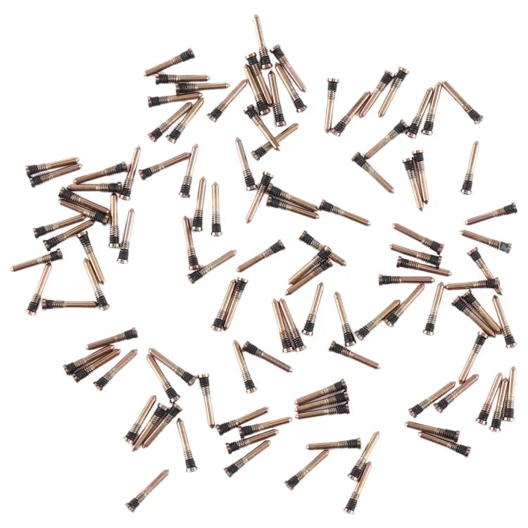 Bodemschroeven 100 stuks voor iPhone 11, 11 Pro en 11 Pro Max (goud)