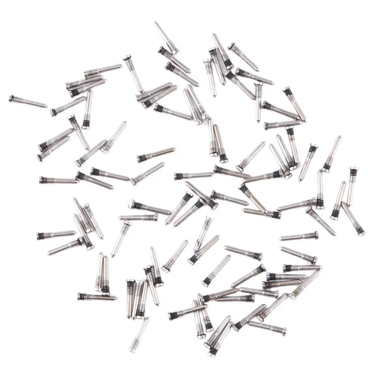 Bodemschroeven 100 stuks voor iPhone 11, 11 Pro en 11 Pro Max (wit)