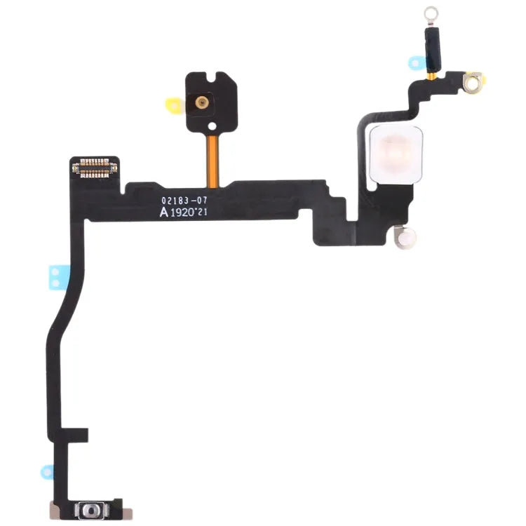 Aan/uit-knop- en flitser-flexkabel voor iPhone 11 Pro (A2160, A2215, A2217) (2019)