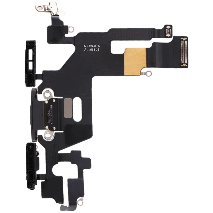 DC-laadconnector flexkabel voor iPhone 11 (A2111, A2221, A2223) (zwart) (2019)