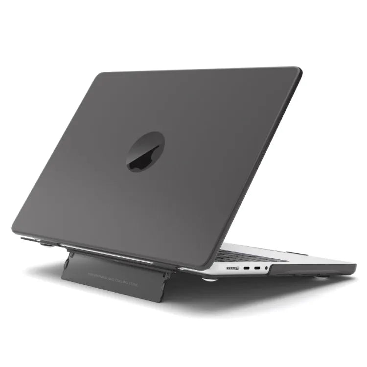 Frosted doorzichtige beschermhoes voor MacBook Pro 13 inch A1706 A1708 A1989 A2159 A2251 A2289 A2338 (zwart)