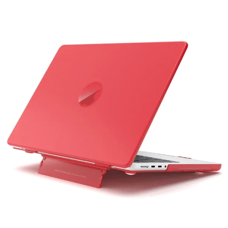Coque de protection translucide dépolie pour Macbook Pro 13 A1706/A1708/A1989/A2159/A2289/A2251/A2338 (rouge)