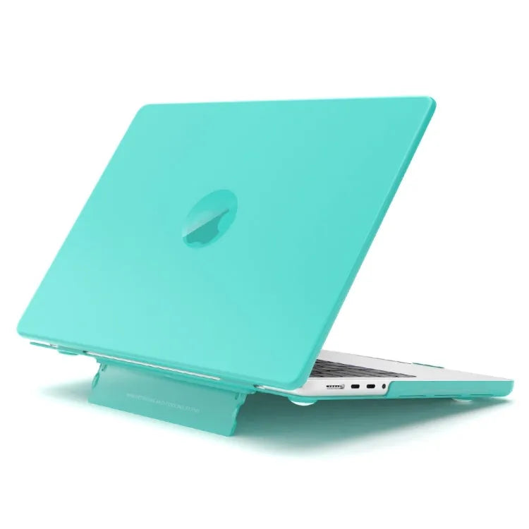 Gefrostete, durchsichtige Laptop-Schutzhülle für Macbook Pro 13 A1706/A1708/A1989/A2159/A2289/A2251/A2338 (Minzgrün)