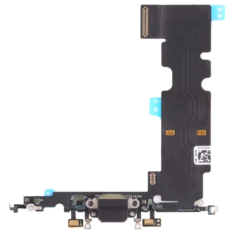 DC-laadpoort flexkabel voor iPhone 8 Plus (zwart)