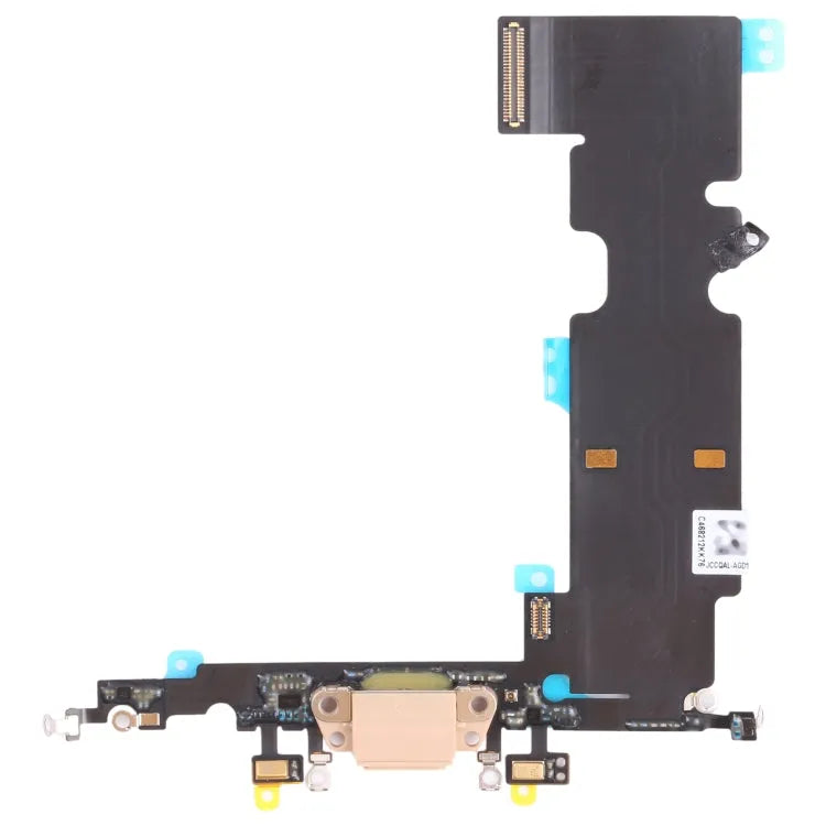 DC-laadpoort flexkabel voor iPhone 8 Plus (goud)