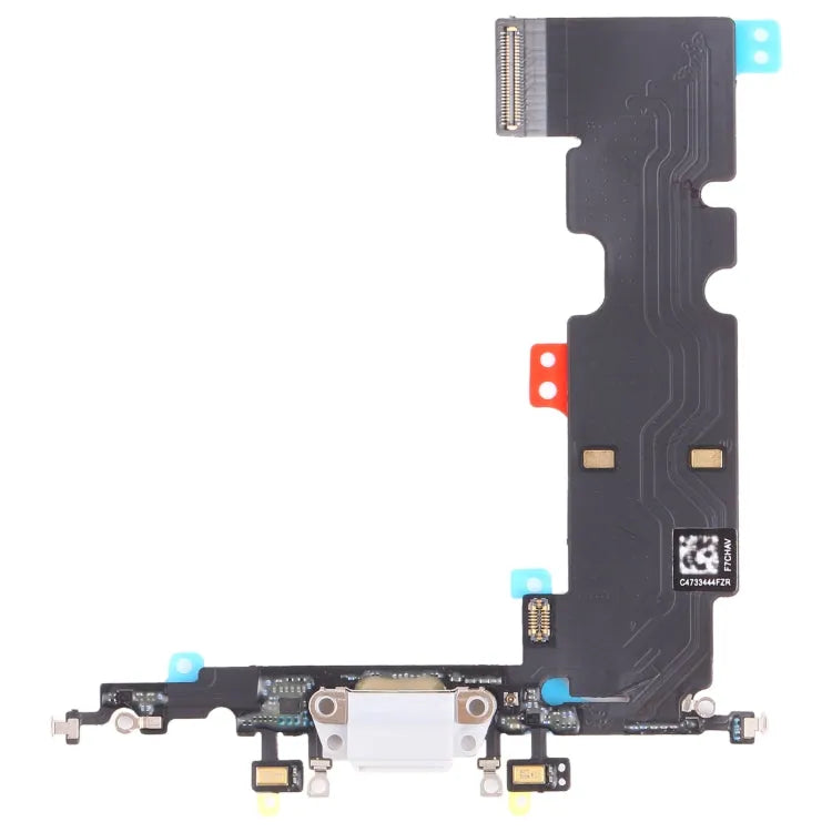 DC-laadpoort flexkabel voor iPhone 8 Plus (lichtgrijs)