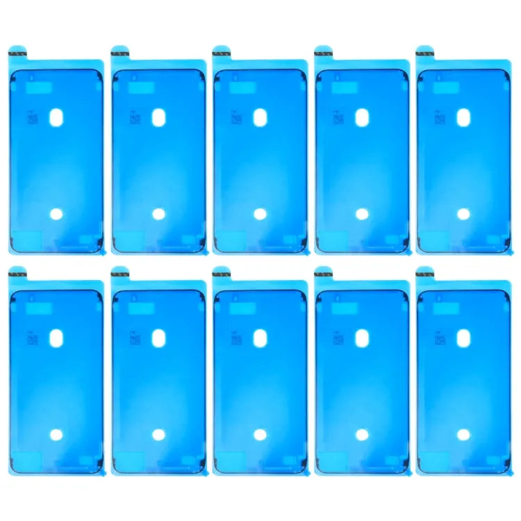 LCD-frame bezel stickers (10 stuks) voor iPhone 8 Plus (zwart)