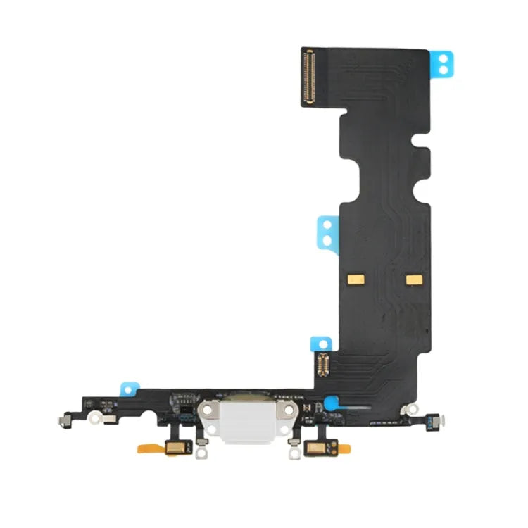 DC-laadpoort flexkabel voor iPhone 8 Plus (wit)