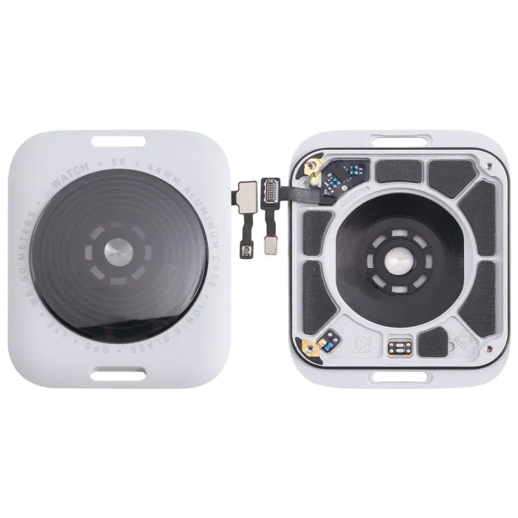 Glazen achterkant voor Apple Watch SE 44 mm (2022, lte, zilver) A2724