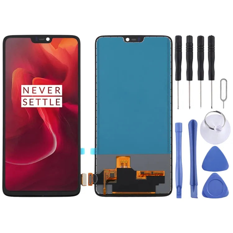 TFT Displayeinheit für OnePlus 6 A6000 (Schwarz)