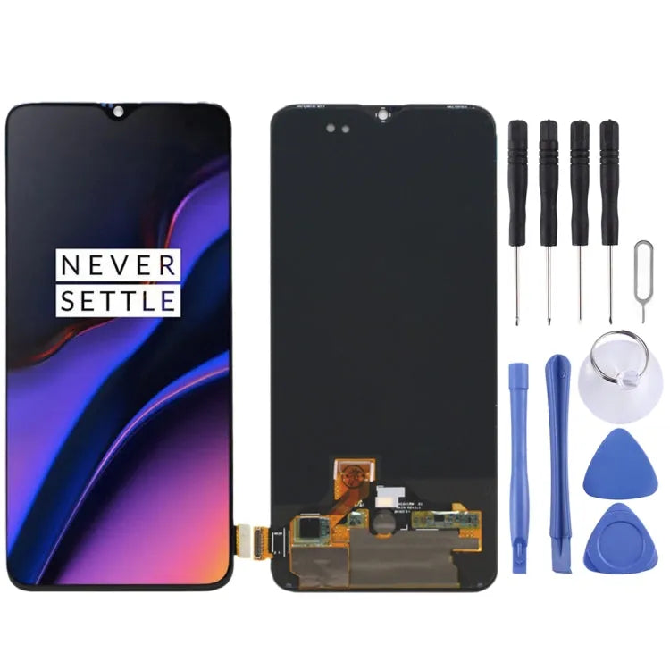 Displayeinheit für OnePlus 6T (Schwarz)