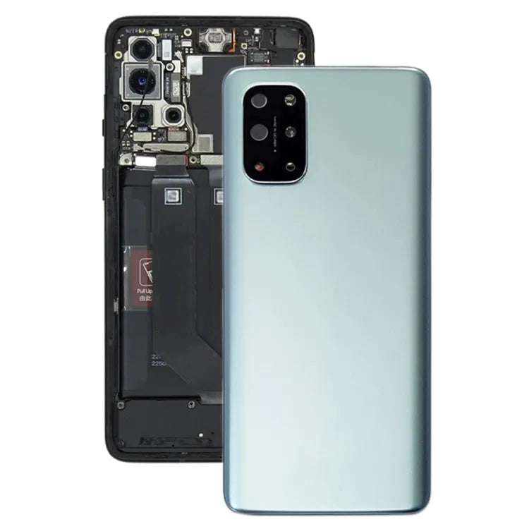 Backcover met cameralens voor OnePlus 8T (zilver)