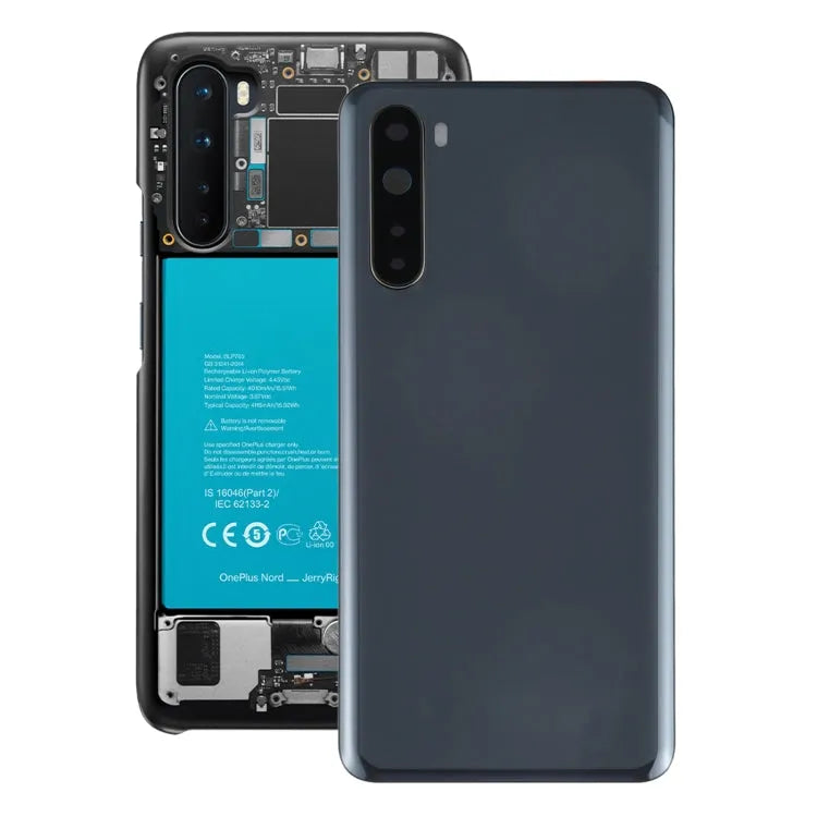 Rückseite für OnePlus Nord (Grau)