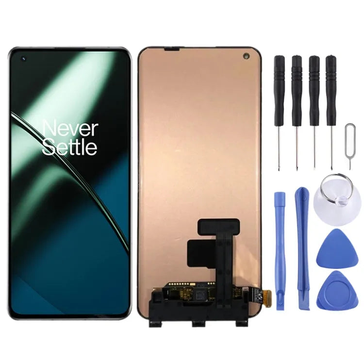 AMOLED-Displayeinheit für OnePlus 11 PBH110 LTPO3 (Schwarz)