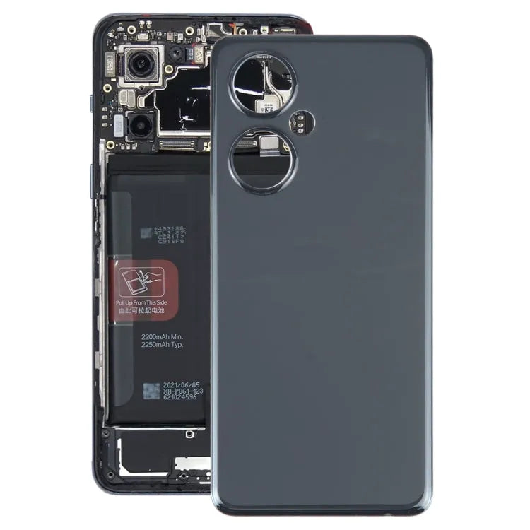 Backcover voor OnePlus Nord CE 3 Lite (zwart)