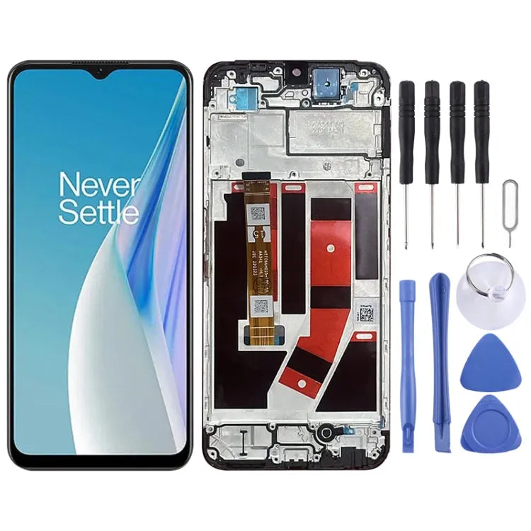 Displayeinheit mit Rahmen für OnePlus Nord N20 SE CPH2469