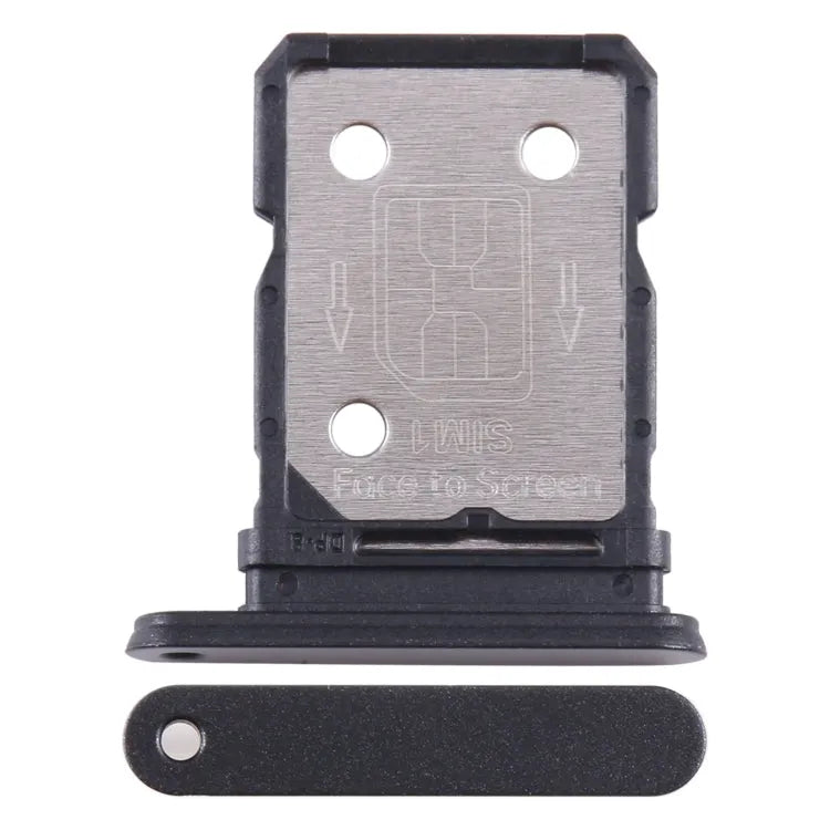 Simkaarthouder voor OnePlus 10R 80W CPH2411 (zwart)