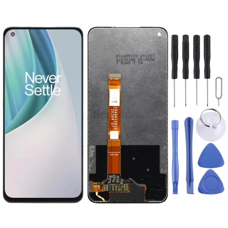 Display unit voor OnePlus Nord N10 5G BE2029 (zwart)