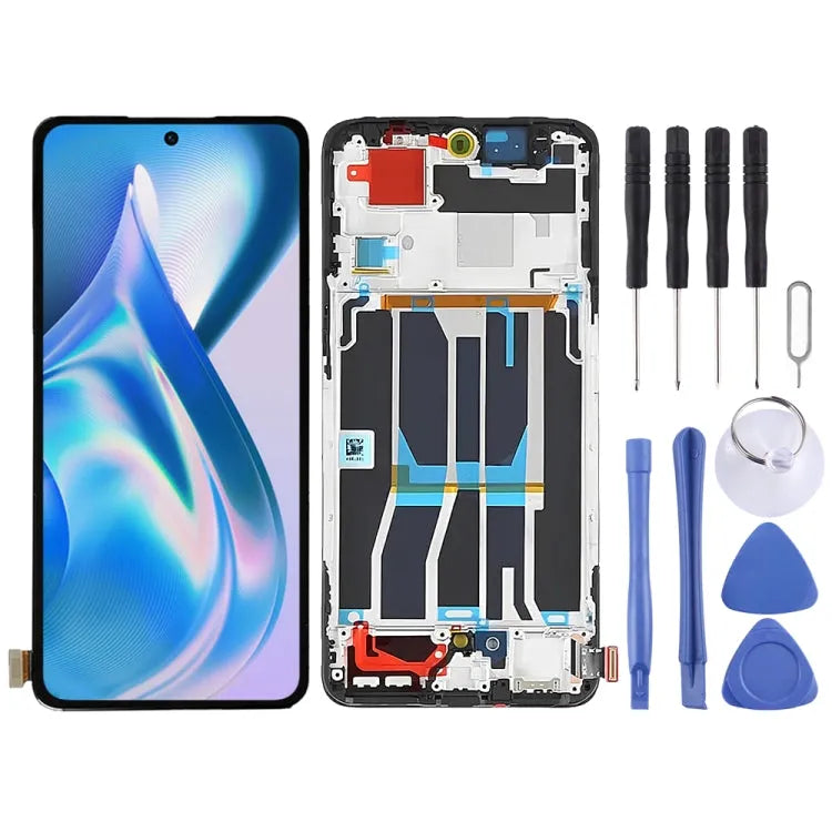 Display unit met frame voor OnePlus Ace PGKM10