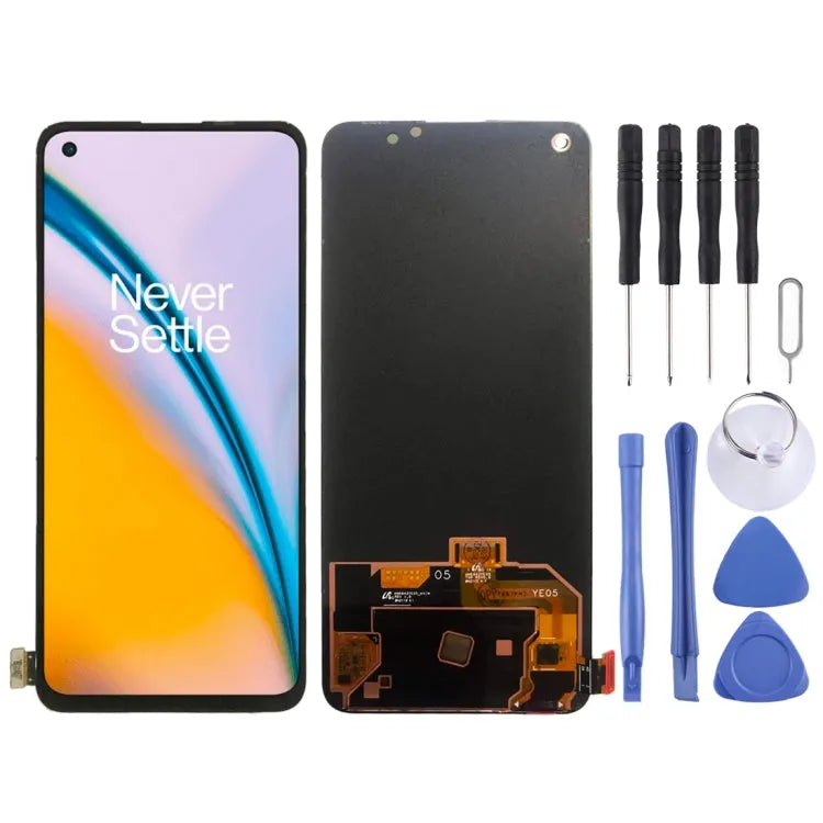 Display unit voor OnePlus Nord 2 5G (2021, zwart)