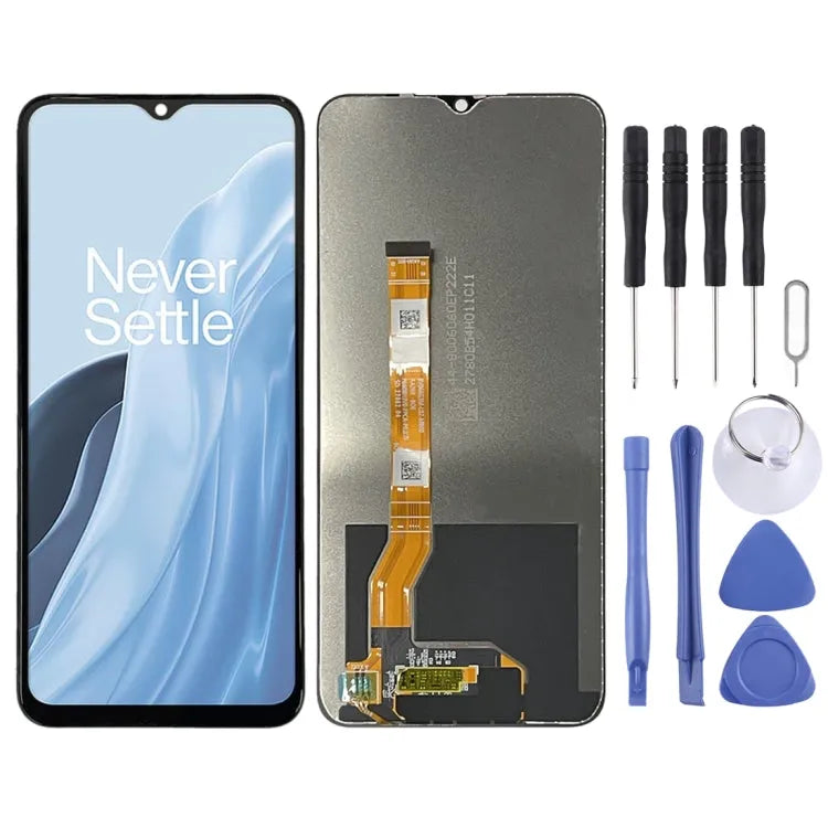 IPS display unit voor OnePlus Nord N300 (zwart)