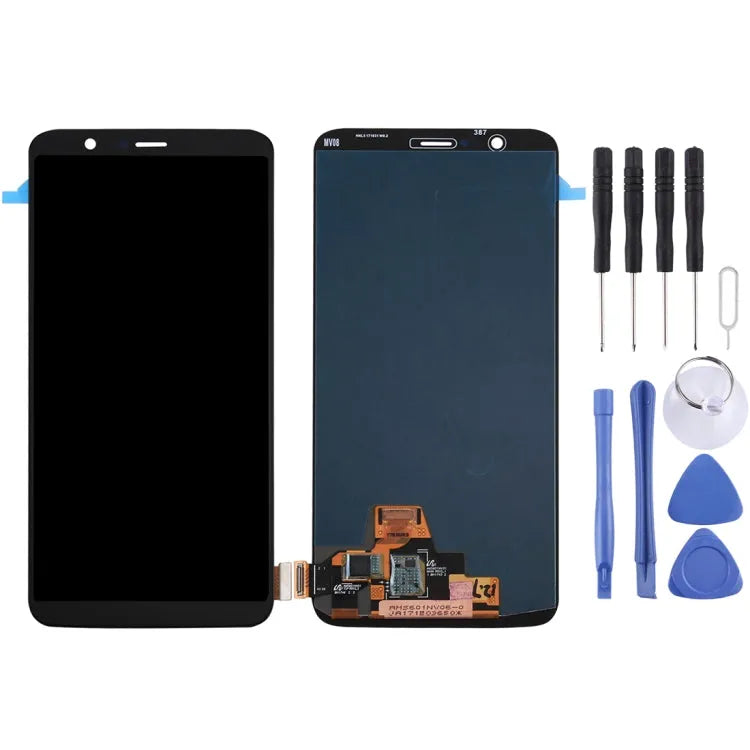 Display unit voor OnePlus 5T (zwart)