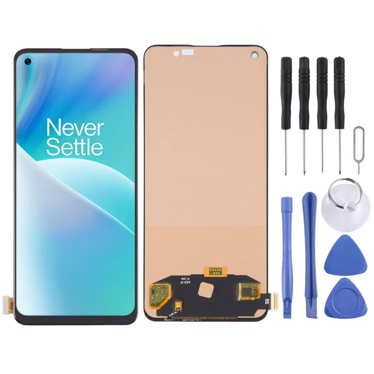 TFT display unit voor OnePlus Nord 2T CPH2399 CPH2401 (zwart)