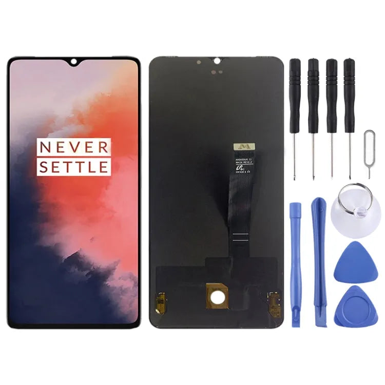 Display unit voor OnePlus 7T (zwart)