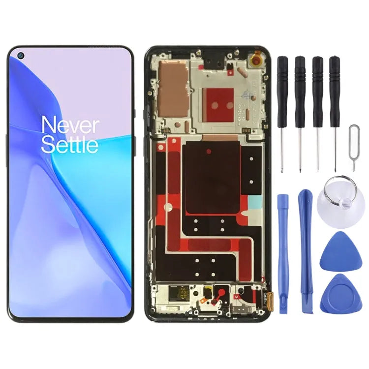 Display unit voor OnePlus 9 LE2110 LE2111 LE2113 (paars)
