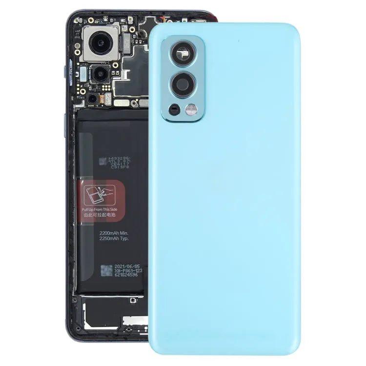 Backcover voor OnePlus Nord 2 (blauw)
