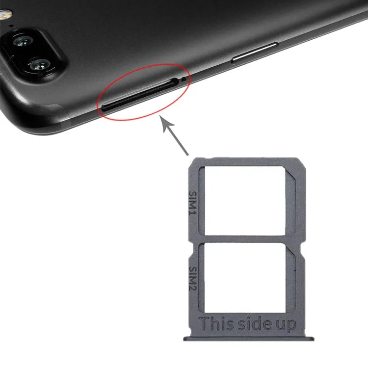 Simkaarthouder voor OnePlus 5T A5010 (grijs)