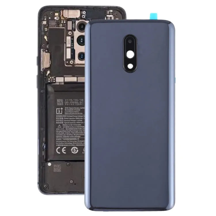 Achterklep voor OnePlus 7 (grijs)