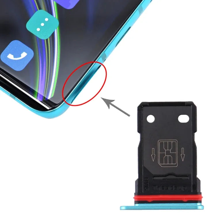 Simkaarthouder voor OnePlus 8 (groen)