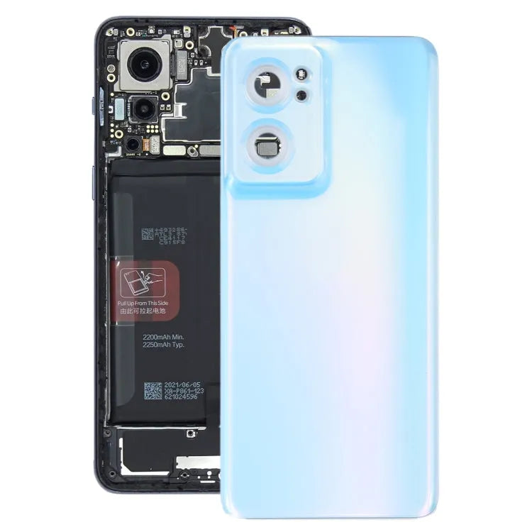 Backcover (batterij-achterklep) voor OnePlus Nord CE 2 5G IV2201 (blauw)