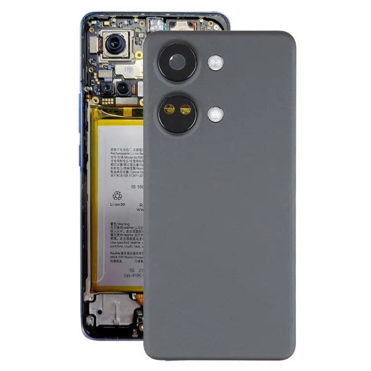 Backcover met cameralens voor OnePlus Ace 2V (zwart)