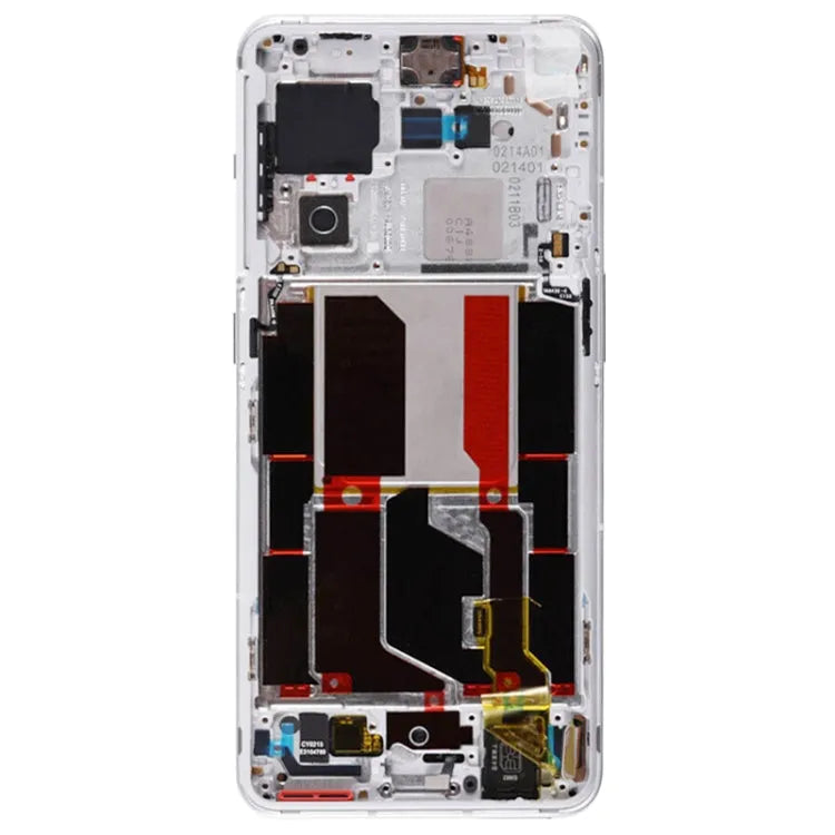 Midframe voor OnePlus 10 Pro NE2210 NE2211 NE2213 (wit)
