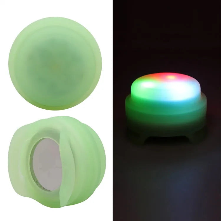 Halsbandhouder voor huisdieren met licht voor Apple AirTag (groen)